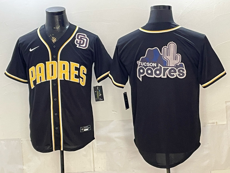 Men San Diego Padres blank Nike black MLB Jersey 0522009->women mlb jersey->Women Jersey